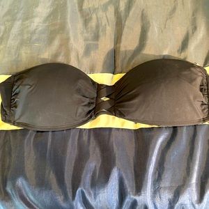 Black bandeau top size 14 bandeau. Blue by Rod Beattie